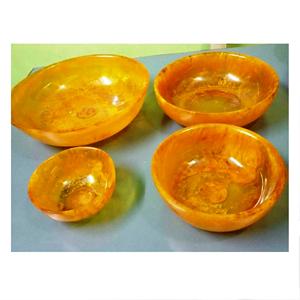 Tazón y Plato de Resina de Lujo para Servir, Apto para Lavavajillas, Diseño Europeo Moderno Personalizable para Uso en el Hogar y Fiestas - Product Image 4