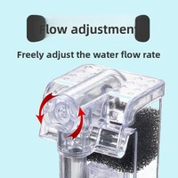 Pompe à air pour aquarium série Cascade efficace, conception compacte pour bureau, service de circulation d'eau, en stock