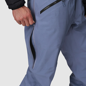 Unisex Sublimation Ski Bib Pants <b>Waterproof</b> Windproof Winter Snowboard <b>Overalls</b> Outdoor Front Sample Factory Custom Printing - Product Image 6