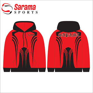 Sudadera con Capucha de Forro Polar Bordada con Estampado Animal en Toda la Superficie, Impermeable, para Hombre, Sudadera Personalizada por Sublimación - Product Image 6