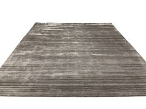 Alfombra de viscosa antideslizante con diseño de rayas modernas de lujo, azulejos de alfombra de estilo de bucle y corte atractivos para la decoración del hogar - Product Image 3