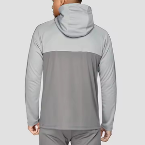 Logotipo personalizado corte perfecto estilo único fabricante superior Hombres Chándales cortavientos OEM Transpirable Zip up Windbreaker - Product Image 2