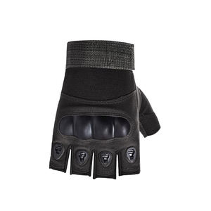 Concevez vos propres sports en plein air cyclisme vélo équitation sans doigts anti-dérapant léger en cuir court doigt Cycle gants - Product Image 6