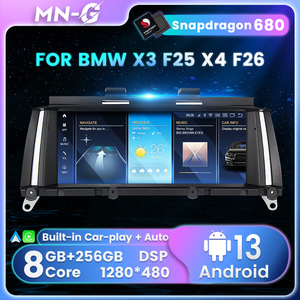 Lecteur vidéo écran tactile Android Qualcomm 680 8,8 pouces MEKEDE, autoradio stéréo, caméra <span class=keywords><strong>de</strong></span> <span class=keywords><strong>recul</strong></span> DVR pour <span class=keywords><strong>BMW</strong></span> X3 F25 X4 F26 - Product Image 2