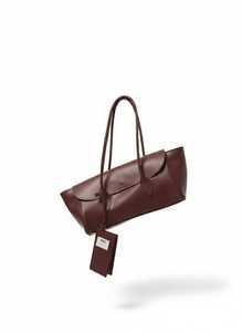 Elegante Bolso Tote de Cuero Genuino Marrón para Mujer, Minimalista, para Trabajo, Viajes, de Lujo, con Correa Larga y Gran Capacidad - Product Image 4