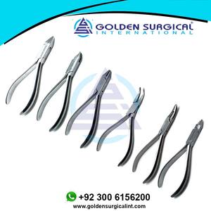 Pince dentaire personnalisée Orthodontie Ligature Cutter Prothétique Professionnel Grade 420 dentaire, ensemble, chirurgical, instruments - Product Image 2