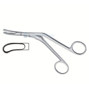 Poignée confortable professionnelle en acier inoxydable Base chirurgicale Source d'alimentation manuelle Pince à septum Instruments efficaces - Product Image 1