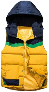 เสื้อแขนกุดสำหรับผู้ชายแจ็คเก็ตทรงพองแขนกุดสำหรับฤดูหนาวแฟชั่นดีไซน์ใหม่ออกแบบโลโก้ได้ตามต้องการสำหรับฤดูหนาว - Product Image 4