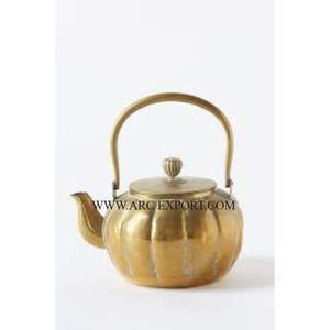 Laiton massif Premium Quality Home Kitchen Tea Coffee Pots Forme personnalisée Taille Home Dining Table Coffee Servant Pot Made Metal - Product Image 6