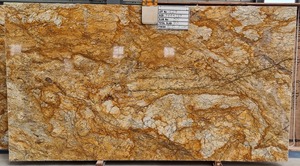 Dalles de granit fusion or design moderne coffre-fort durable pour salle à manger salon chambre à coucher hôtel espaces commerciaux grande dalle polie - Product Image 4