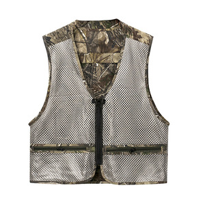 Durable Waterproof Breathable Rip-Stop Corduroy Tactical Multipurpose Cargo Vest for <b>Men</b> Custom Camouflage Uniform - Product Image 1
