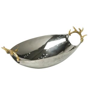 Cuenco de aluminio decorativo para el hogar de estilo Vintage moderno, venta directa de fábrica al por mayor, restaurante para el hogar, boda, Navidad, regalo de Metal de lujo - Product Image 3