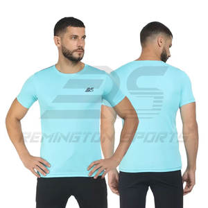 Camiseta de entrenamiento deportivo para hombre de alta calidad, camiseta de entrenamiento de gimnasio de compresión para hombre de alta calidad, camiseta OEM personalizada - Product Image 6