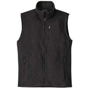 <b>Men's</b> Custom Logo Embroidery Polar <b>Fleece</b> <b>Vest</b> Breathable Canvas Waistcoat Warm Winter Sleeveless Outdoor Clothing-Wholesale - Product Image 3
