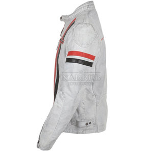 Concevez votre propre veste de moto personnalisée pour hommes Veste de moto de haute qualité à prix de gros - Product Image 3