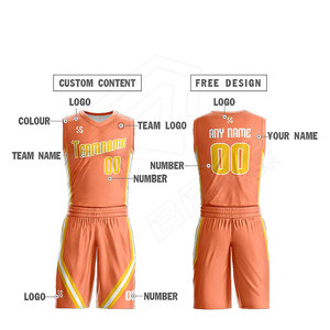 Camisetas de baloncesto personalizadas para hombre, uniformes de atleta, camisetas con impresión por sublimación Digital con nombre de equipo para deportes de verano - Product Image 5