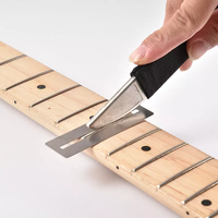 Lime à frettes en acier inoxydable la plus vendue pour guitare, outil de luthier avec abrasifs diamantés pour guitare, basse, ukulélé