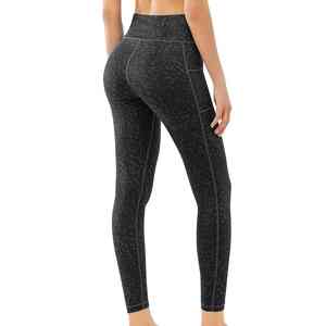 Precio de fábrica, mallas ajustadas de cintura alta para mujer, superventas, ropa deportiva para gimnasio y entrenamientos de Yoga, modelo de niña - Product Image 3