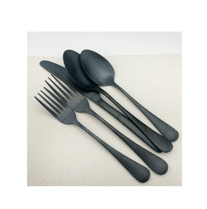 Proveedor al por mayor Cuchara de cena de acero inoxidable Juego de cubiertos de acero inoxidable para bodas Precio al por mayor personalizado - Product Image 4