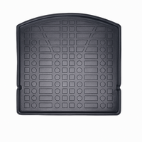 Alfombrillas de Coche 5D de Goma TPE Impermeables Compatibles con CHERY Tiggo 7 Pro 2026+, Estilo 3D, Patrón Geométrico Negro