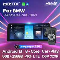 Reproductor de Video con Pantalla Táctil Android MEKEDE 1920*720P Qualcomm 680, Radio Estéreo para Auto, DVR para BMW Serie 3 E90 E91 E92 2005-2012