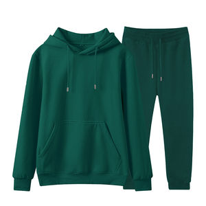 Custom Fitness Pullover <b>Plain</b> Sweatsuit Gym Pant Jogging Sets Cotton <b>Plain</b> Sweatshirts Unisex <b>Hoodies</b> Set 2026 - Product Image 4