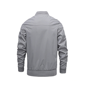 Nueva chaqueta Bomber de marca personalizada OEM para hombre, chaqueta Bomber informal para hombre, hecha en el mejor material, chaquetas Bomber - Product Image 4