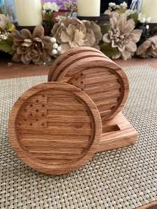 Posavasos MDF TRADICIÓN ÚNICA moderno-Amigable 3,75 Tablero duro de sublimación Mdf Squarestone CustomCoaster con posavasos trasero de corcho - Product Image 5