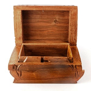 Hand painted <b>wooden</b> box Fox Mini storage box Hot Selling <b>Gifts</b> & Crafts <b>Wooden</b> Boxes Wall Signs Made In India - Product Image 4