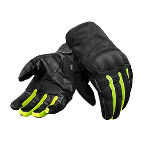 Guantes de carreras para hombre, transpirables, para motocicleta, cuero de grano completo, pantalla táctil para montar en invierno, carreras de motos - Product Image 1
