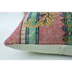 หมอนอิงผ้าขนสัตว์โบฮีเมียนหลากสี ขนาด 32x32 นิ้ว ลายดอกไม้สไตล์วินเทจ กันลื่น เป็นมิตรกับสิ่งแวดล้อม ถอดซักได้ พร้อมซิป - Product Image 4