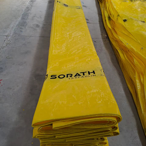 Bâche PE jaune super résistante de haute qualité Tailles personnalisées et GSM lourd Imperméable et résistant à la déchirure Style uni - Product Image 1