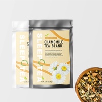 Thé Herbal pour le Sommeil pour Adultes en Marque Blanche avec Lavande et Camomille, Emballage Personnalisé, Thé pour le Sommeil