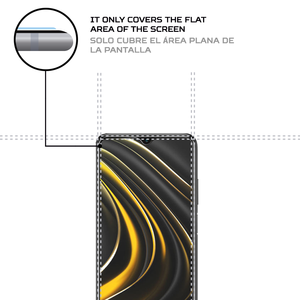 ฟิล์มกันกระแทกสำหรับ Xiaomi Poco M3 อุปกรณ์เสริมมือถือที่ทนทานและดูดซับแรงกระแทก - Product Image 3