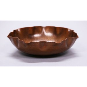 Fancy Look Metal Bandeja para servir Mesa hecha a mano Diseñador Textura martillada Suministros decorativos para hoteles y restaurantes de La India - Product Image 4