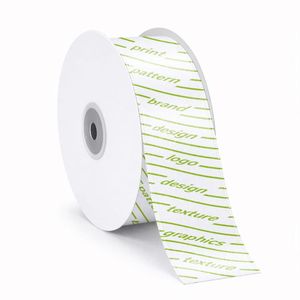 ริบบิ้นผ้าซาตินตกแต่งขนาด 3.5 ซม. - แบบสั่งทำ - Product Image 1