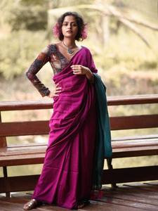 Tela Moderna de Algodón Mulmul Indio NEETA CREATION para Mujer, Ideal para Bodas, Fiestas, Diwali, Reversible, de Secado Rápido, Sin Arrugas, para Todas las Temporadas, Corte Regular - Product Image 5