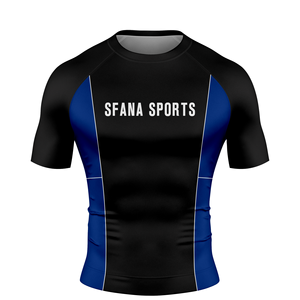 ชุดเสื้อรัดกล้ามเนื้อและกางเกงขาสั้นสำหรับผู้ชาย MMA BJJ แบบสั่งทำพิเศษ แห้งเร็ว ระบายอากาศได้ดี กระชับพอดีตัว เป็นมิตรกับสิ่งแวดล้อม เหมาะสำหรับการฝึกซ้อม ประสิทธิภาพการใช้งานที่เพิ่มขึ้น - Product Image 1