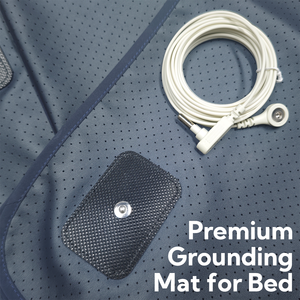 黑色PU皮革床用接地垫，导电透气防静电垫，促进睡眠和健康，厂家直供 - Product Image 5