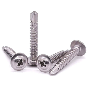 Tornillo Autoperforante de Cabeza Hexagonal de Acero Inoxidable 304 316 A2 A4 DIN7504 6 #   8 #   10 #   12 # - Product Image 1