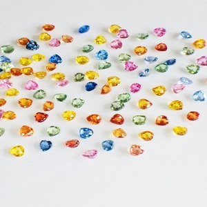 Forme de coeur multi-saphir naturel Qualité AAA avec origine Kanchanaburi Prix raisonnable Certifié IGI - Product Image 5