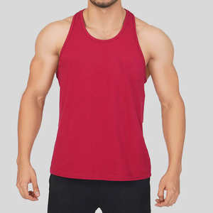 Camisetas sin Mangas de Algodón Transpirable con Logotipo Personalizado, Chaleco Deportivo Informal para Gimnasio, Secado Rápido, Ecológico, con Bordado 3D para Correr - Product Image 1