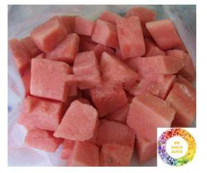 Dulce sandía congelada EXPORTACIÓN DE Vietnam, fruta IQF de alto grado para bebidas, suministro a granel sandía congelada lista para envío - Product Image 4