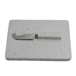 Pizarra antigua de terrazo para picar, diseño elegante, bloques, alta calidad, para restaurante, Hotel, hogar, regalo de boda - Product Image 1