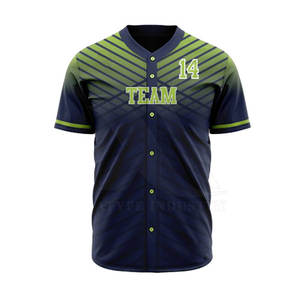 Uniforme de béisbol de material duradero de calidad superior, transpirable y de talla grande, fabricante de fábrica para uso en exteriores - Product Image 3