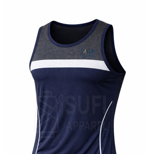 Compression Fit Breathable Knitted Casual Athletic Men Gym <b>Vest</b> for Muscle <b>Support</b> and Enhanced Blood Flow During Workouts - Product Image 2