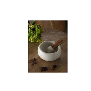 Holesale-Juego de mortero y Maja de mármol, triturador de ajo de grado alimenticio para el hogar, precio barato - Product Image 5