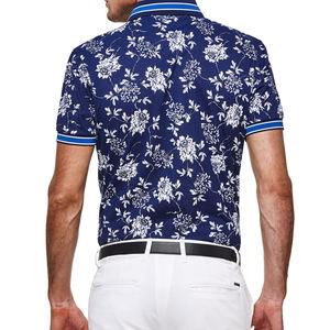 Polo de manga corta para hombre 2023 con logotipo personalizado, Color sólido, superventas, ropa de verano, nuevo estilo, patrón de estampado - Product Image 5