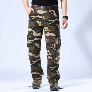 กางเกงคาร์โก้ของผู้ชายกางเกงใส่ทำงานผ้าฝ้าย6XL ลำลองสำหรับฤดูใบไม้ผลิฤดูร้อนกางเกงฤดูใบไม้ร่วง - Product Image 5