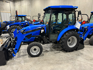 Tracteur agricole d'occasion LS MT 1.25 International 70 CV 4x4 à transmission par engrenages avec pompe moteur et boîte de vitesses - Haute productivité à vendre - Product Image 3